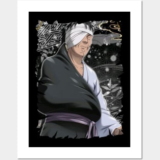 HIRUZEN SARUTOBI ANIME MERCHANDISE Posters and Art